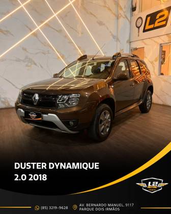 RENAULT DUSTER 2.0 16V HI-FLEX DYNAMIQUE AUTOMÁTICO